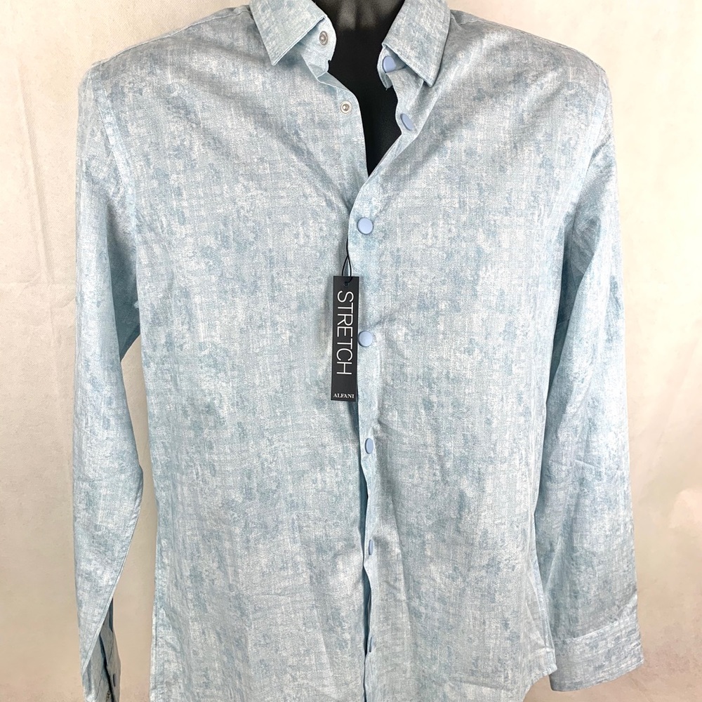 Alfani Stretch Men's Button Down Shirt